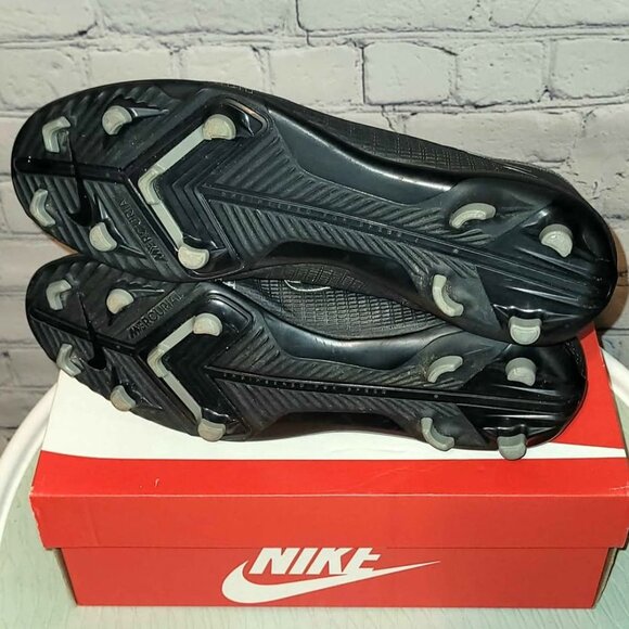 Men's Nike Mercurial Vapor Black/Silver - Picture 7 of 8